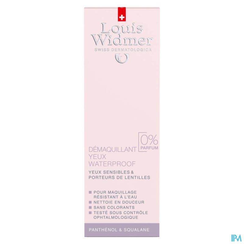 WIDMER OOGMAKE-UP REINIGER SPECIAL WTP N/PARF100ML