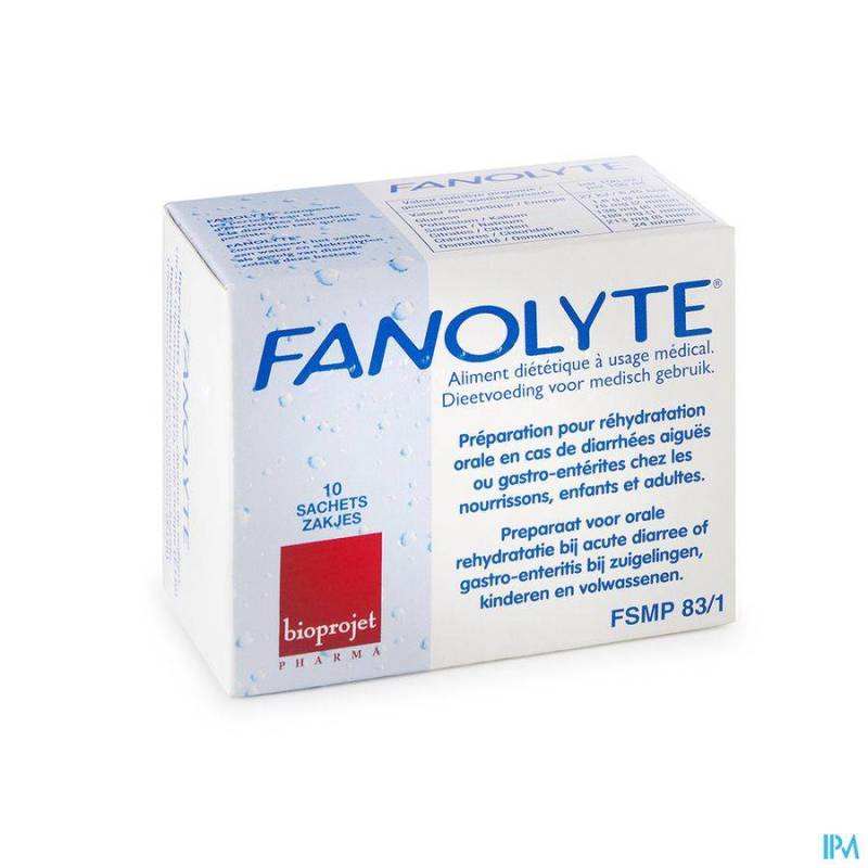 Fanolyte Orale Rehydratatie 10 Zakjes