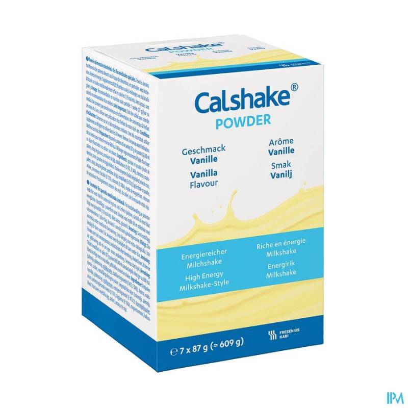 CALSHAKE VANILLE ZAKJE 7X87G 7951161