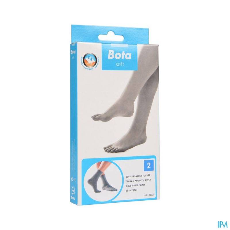 BOTA SOFT 5 KLASSIEK  ZILVER GRIJS 39-42