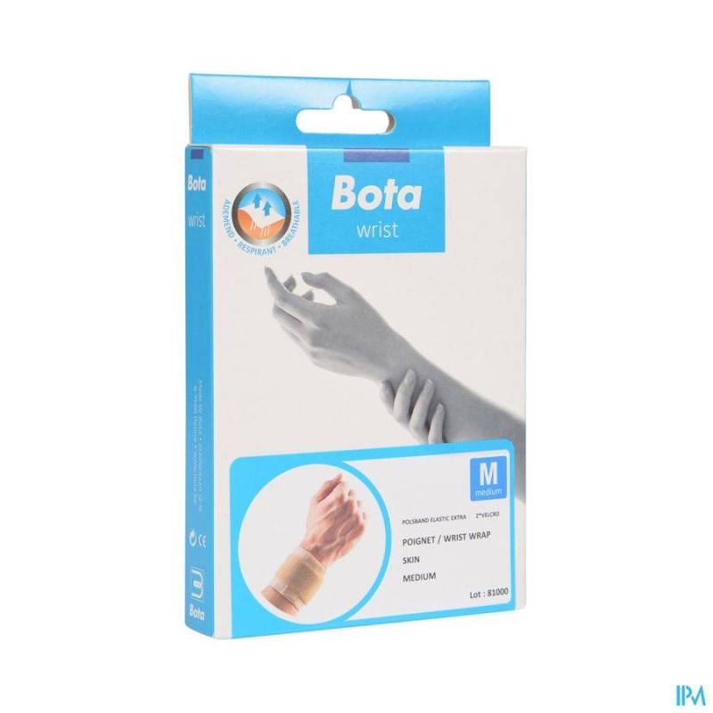 BOTA POIGNET ELAST XTRA 2XVELCRO SKIN M