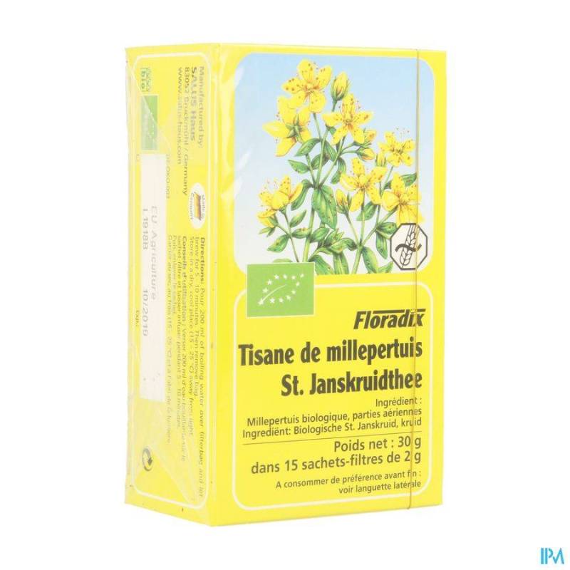 SALUS TISANE SINT JANSKRUID BIO BUILTJE 15