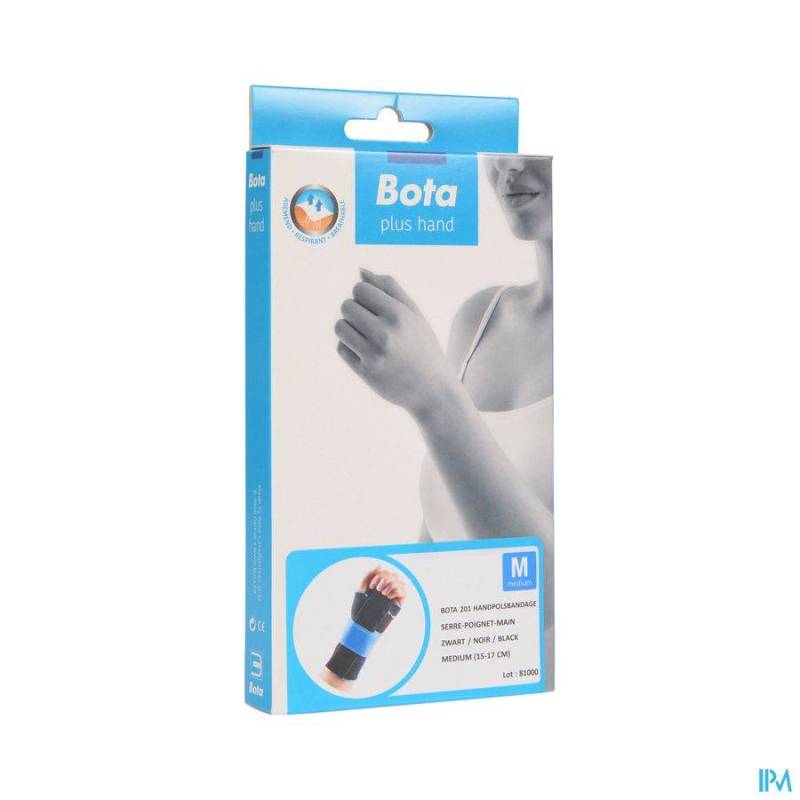 BOTA SERRE-POIGNET-MAIN 201 NOIR UNIVERSEL M