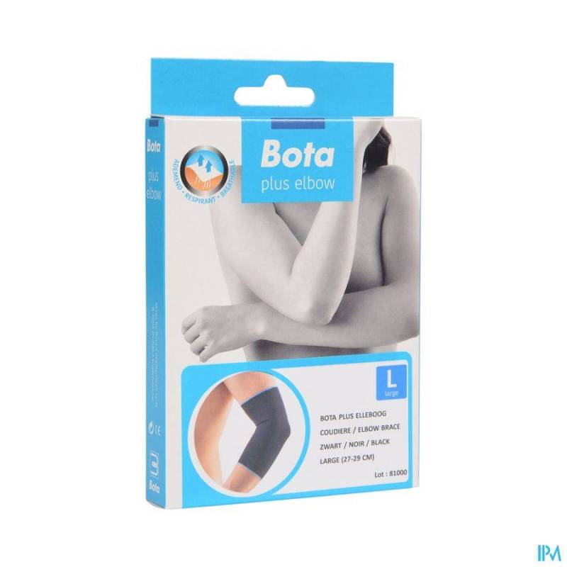 BOTA PLUS ELLEBOOG ZWART L