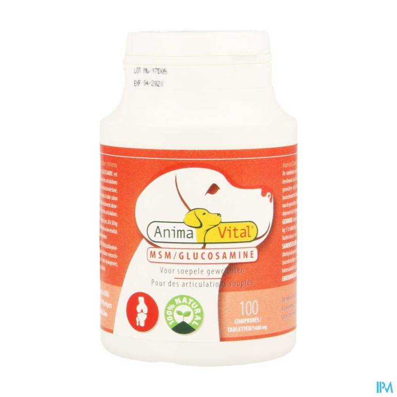 MSM GLUCOSAMINE COMP 100