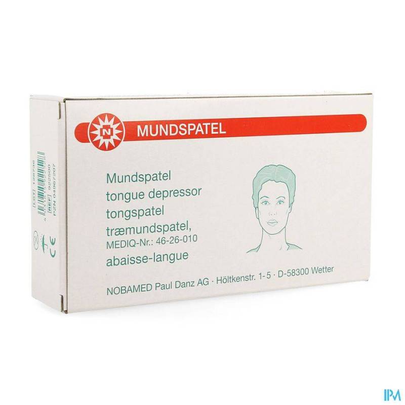 NOBA TONGSPATEL HOUT N/ST 100 5150125