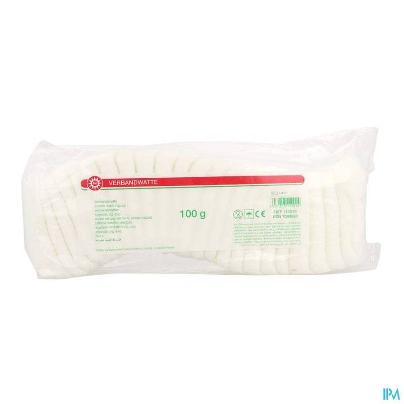 NOBA OUATE HYDROPHILE ZIGZAG 100G 9600006