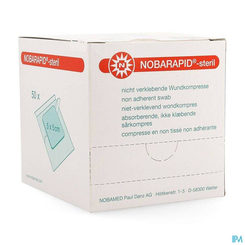 NOBA NOBARAPID SET STERILE 5,0X 5,0CM 50 9320391