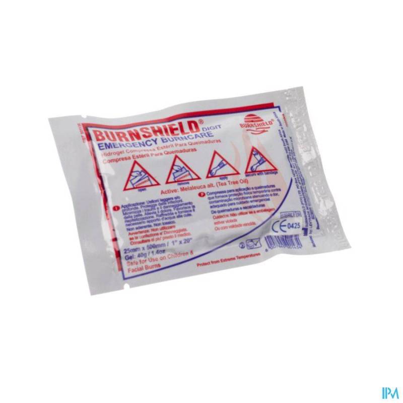 BURNSHIELD DOIGT 2,5X50CM COVARMED