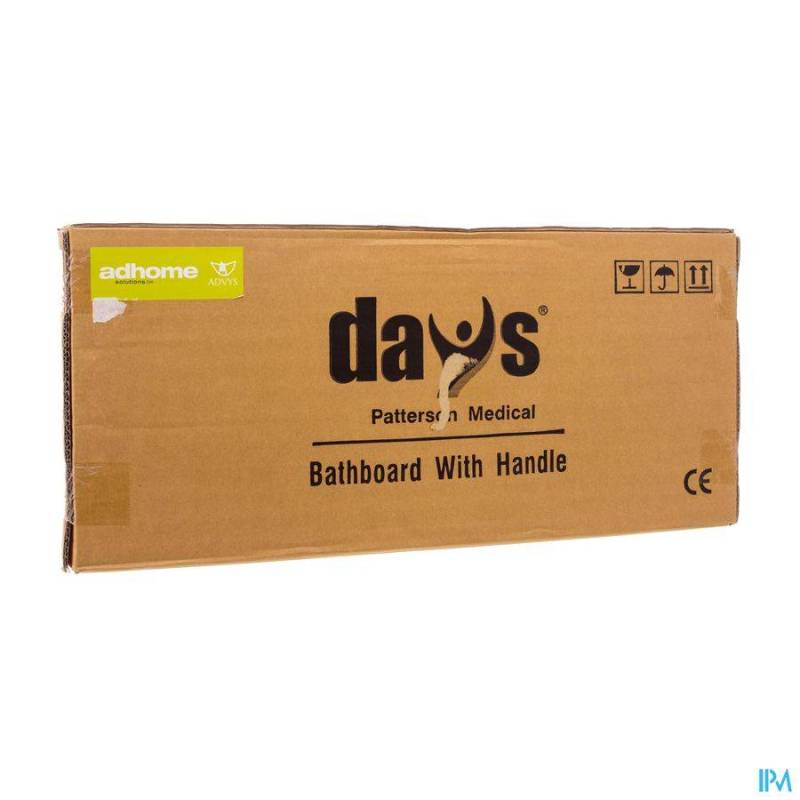 BADPLANK DAYS KUNSTSTOF  HANDGREEP BLAUW