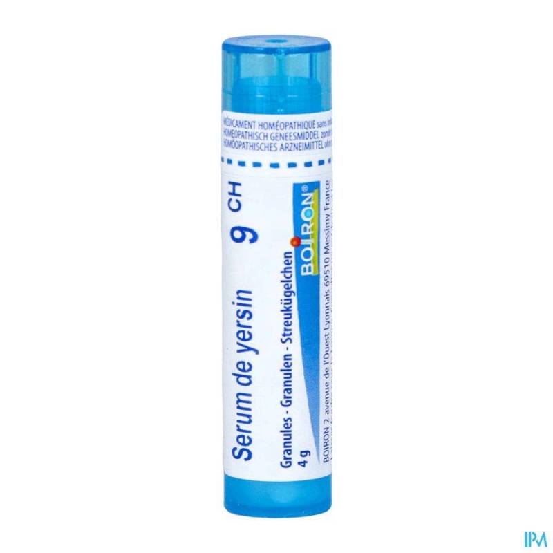 SERUM DE YERSIN 9CH GR 4G BOIRON