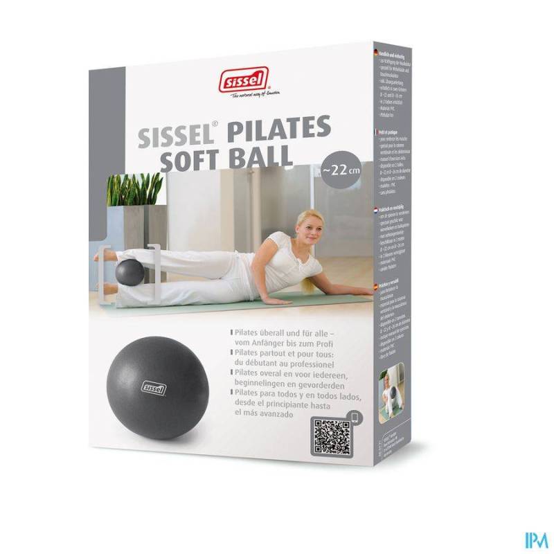 SISSEL PILATES BALL METALIC 22CM BALLON EXERCISES