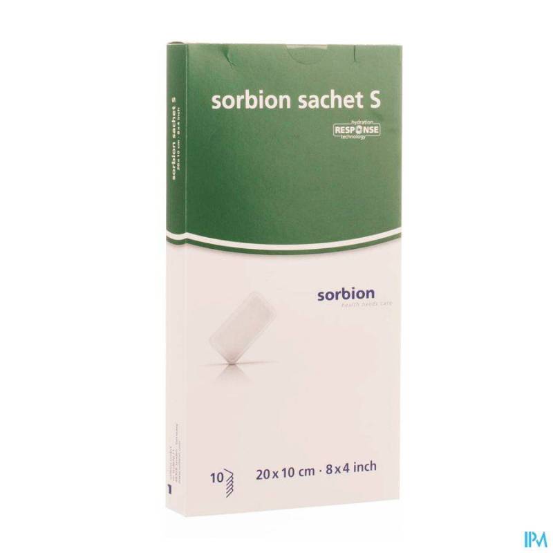 CUTIMED SORBION ZAKJE S 20X10CM 10