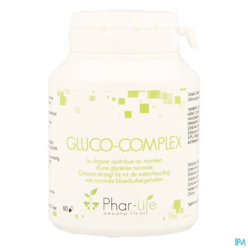 PHAR LIFE GLUCO-COMPLEX CAPS 60