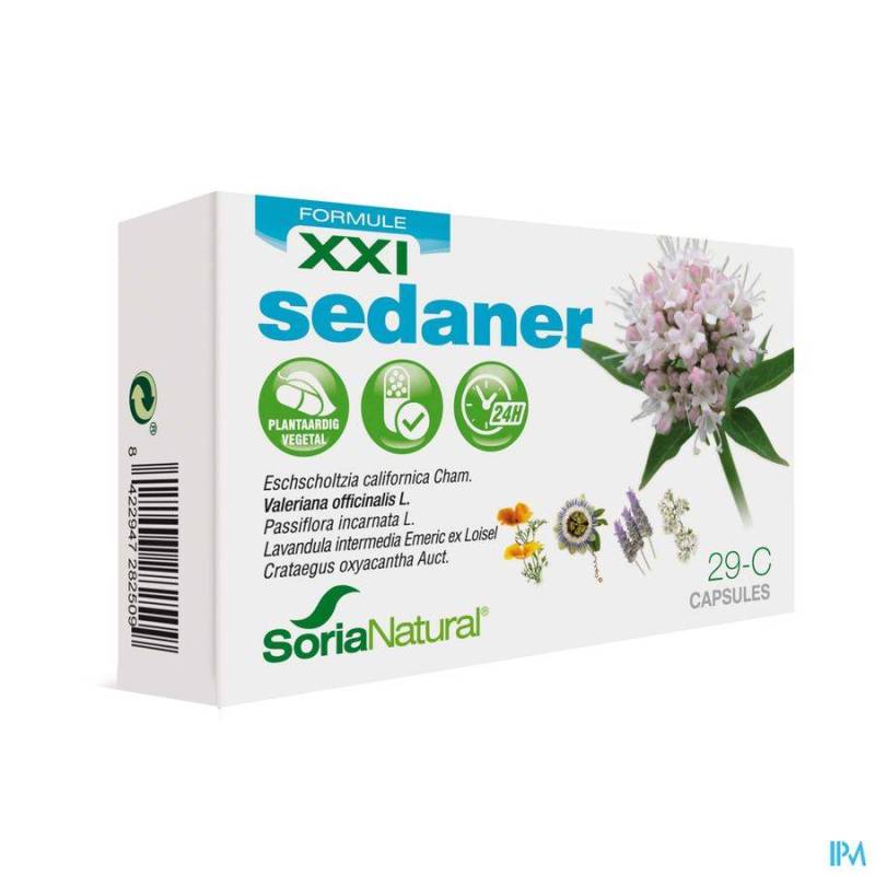 SORIA 29-C SEDANER XXI CAPS 30X600MG