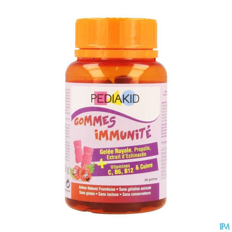 PEDIAKID GUMMES IMMUNITEIT GOMMETJES 60