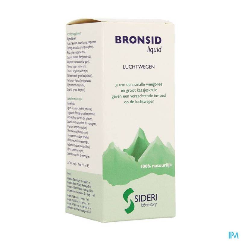 BRONSID LIQUID FL 150ML