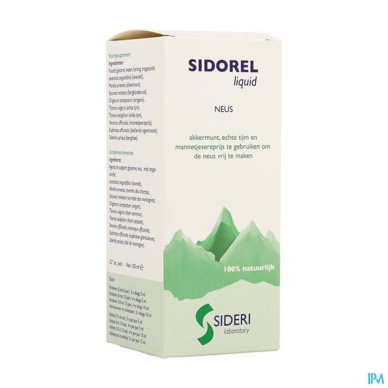 SIDOREL LIQUID FL 150ML
