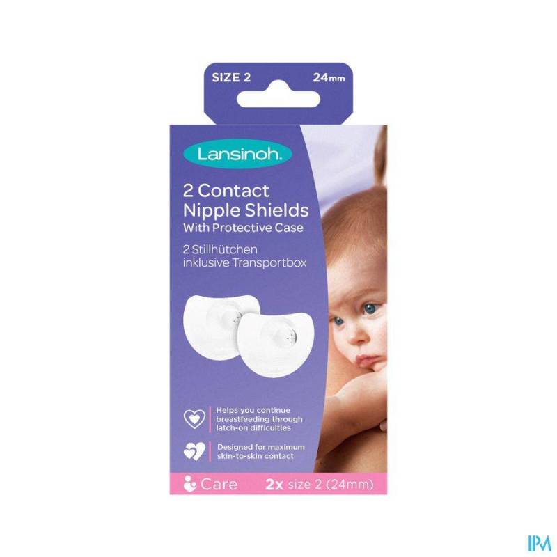 LANSINOH BOUT SEINS T2 2  ETUI PROTECTION