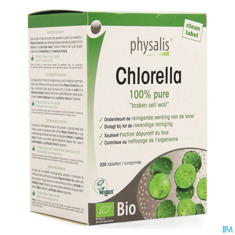 PHYSALIS CHLORELLA COMP 200