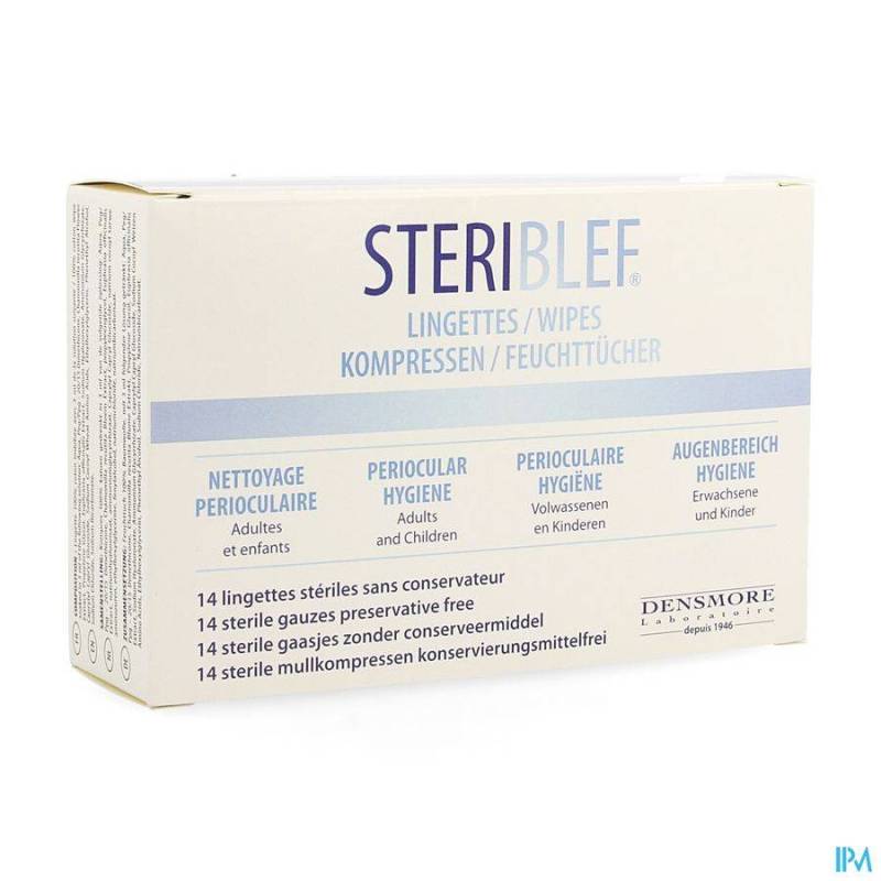 STERIBLEF COMPRESSES 14