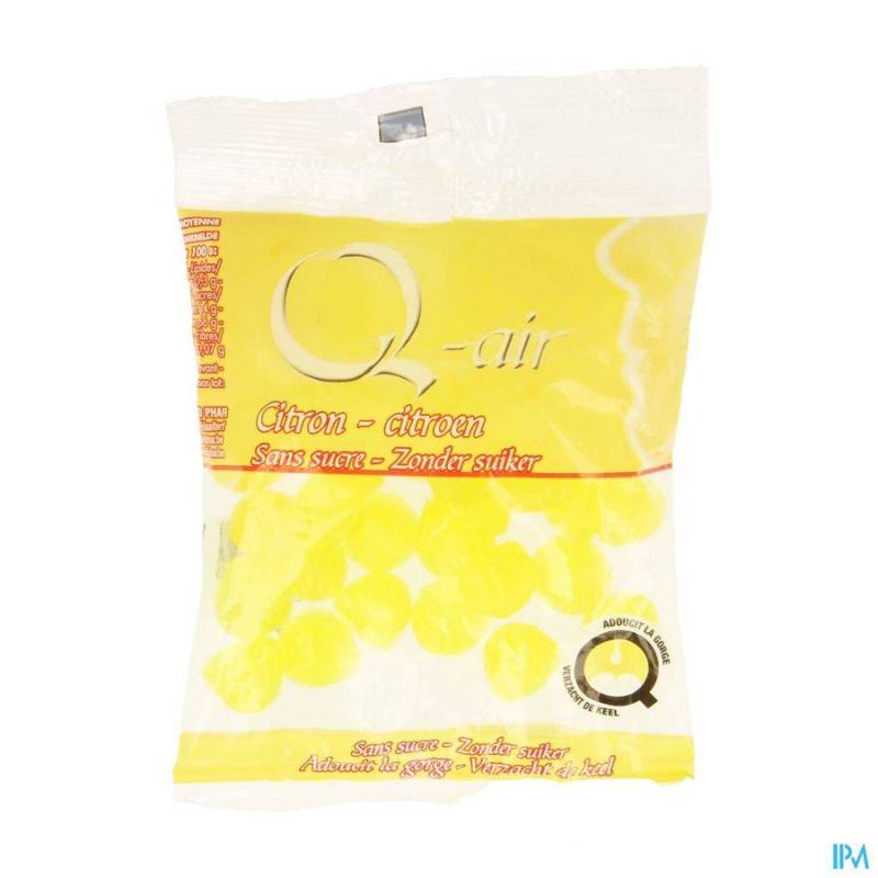 Q-AIR CITRON SANS SUCRE PAST 85G