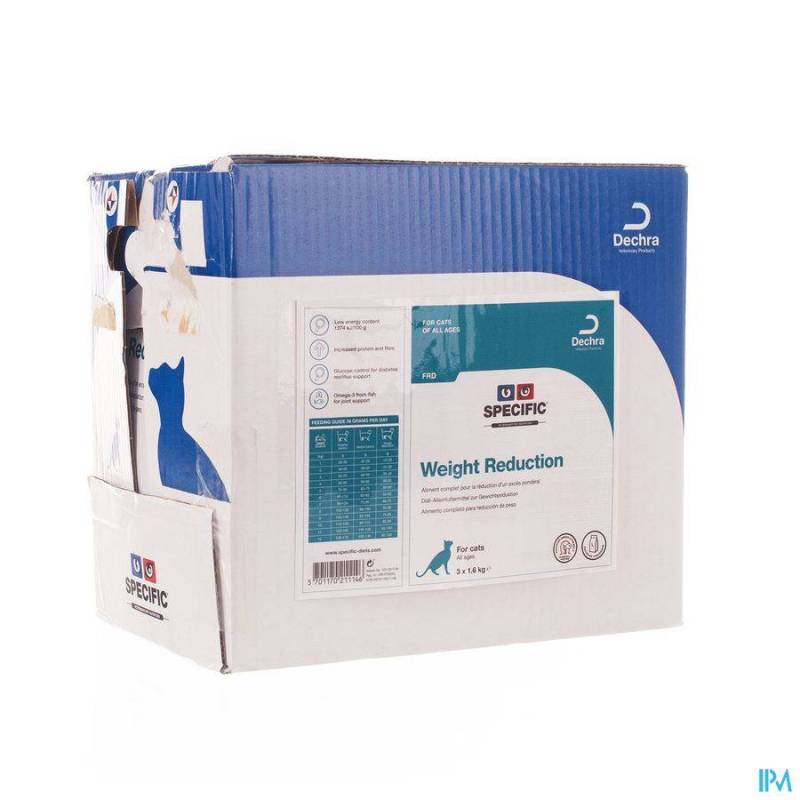 SPECIFIC FRD WEIGHT REDUCTION 3X1,6KG