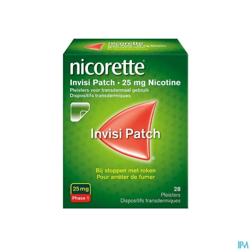 Nicorette Invisi Patch 25 Mg 28 Pleisters