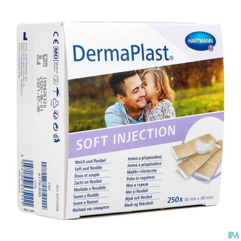 DERMAPLAST SOFT 16X40MM 250