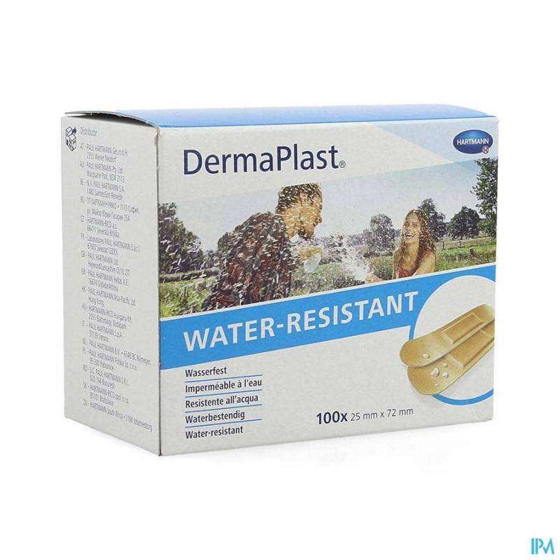 DERMAPLAST WATER RESISTANT 25X72MM 100 5351522