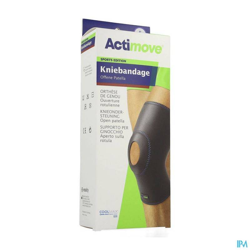 ACTIMOVE SPORT GENOU SUPP ROT./O S 1 PC