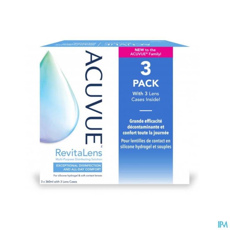 ACUVUE REVITALENS 3X360ML