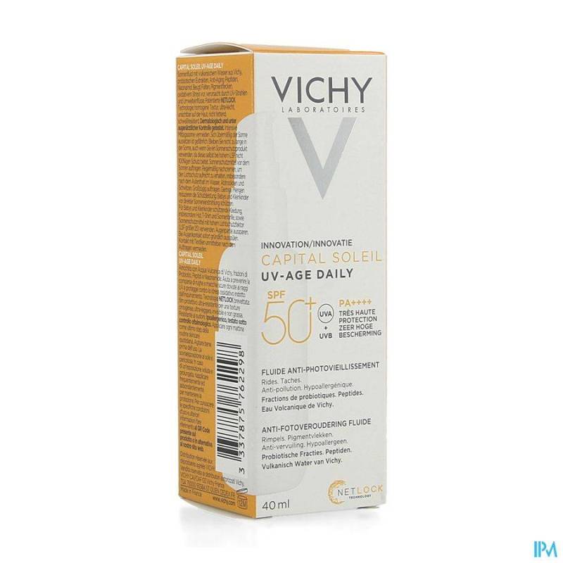 VICHY CAP SOL UV-AGE IP50 40ML