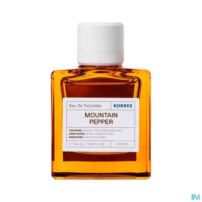 KORRES KB EDT MOUNTAIN PEPPER 50ML