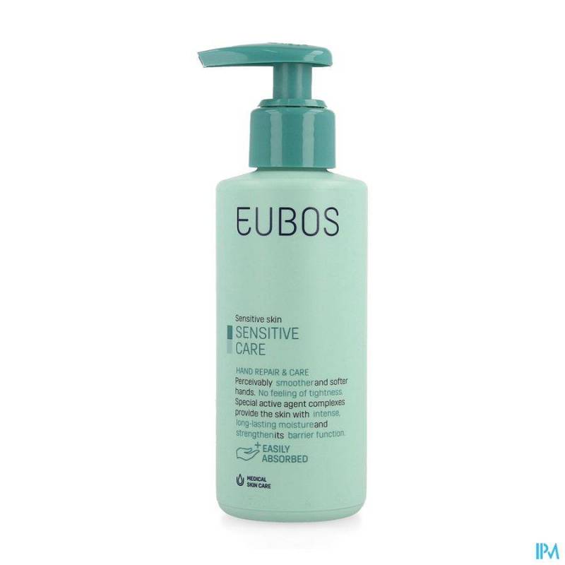 EUBOS SENSITIVE HAND REPAIR&CARE DISPENSER 150ML