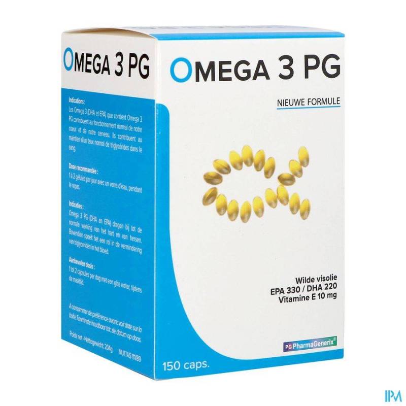 PHARMAGENERIX OMEGA 3 PG CAPS 150