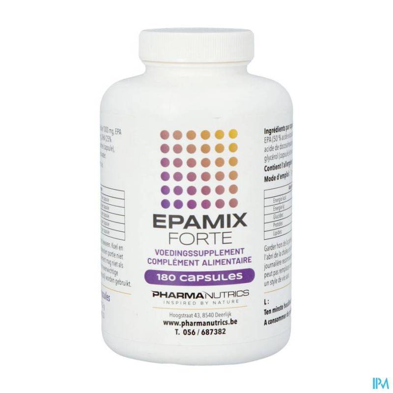 EPAMIX FORTE CAPS 180 PHARMANUTRICS