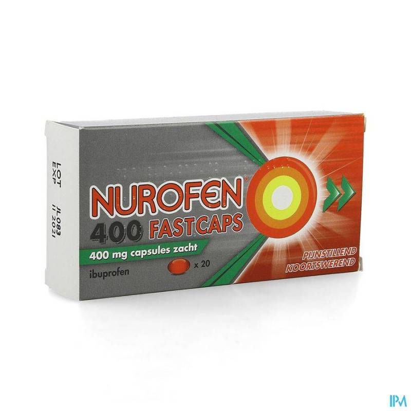 NUROFEN 20 FASTCAPS PI PHARMA400 MG