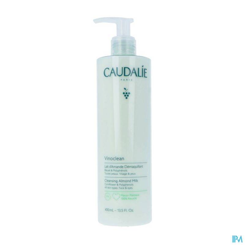 CAUDALIE VINOCLEAN LAIT AMANDE DEMAQUILLANT 400ML