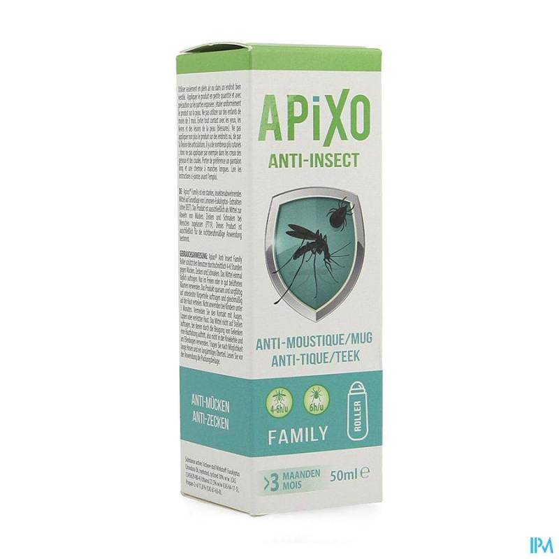 APIXO ANTI-INSECT NATURAL ROLLER 50 ML