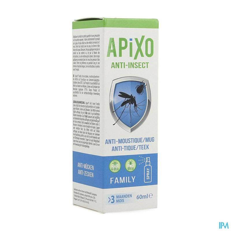 APIXO ANTI-INSECT NATURAL SPRAY 60 ML