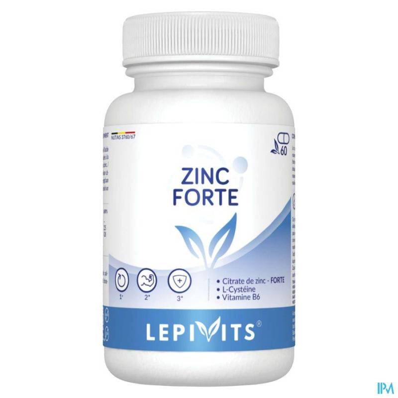 LEPIVITS ZINC FORTE 60 CAPS NF