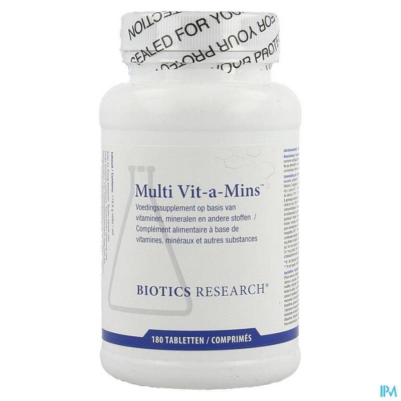MULTI VIT-A-MINS TABL 180