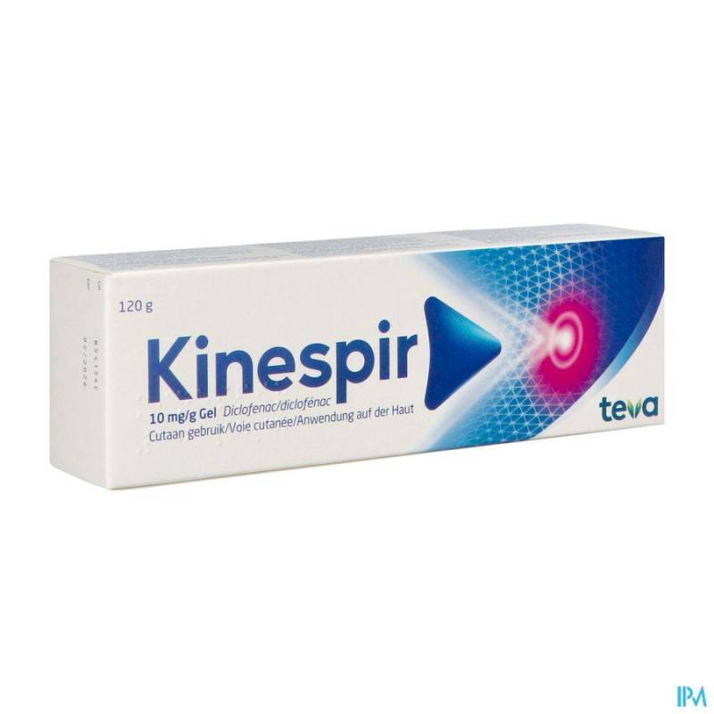KINESPIR 10MG/G GEL 120G