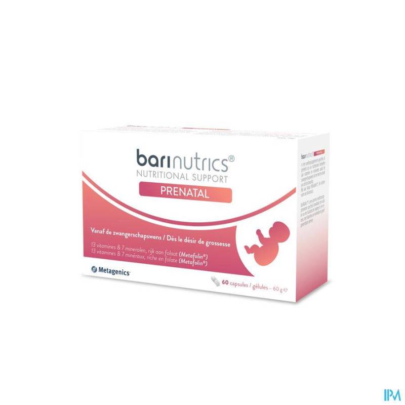 Barinutrics Prenatal 60 Capsules NF