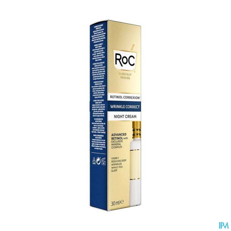 ROC RETIONOL CORREX. WRINKLE NIGHT CREAM FL 30ML