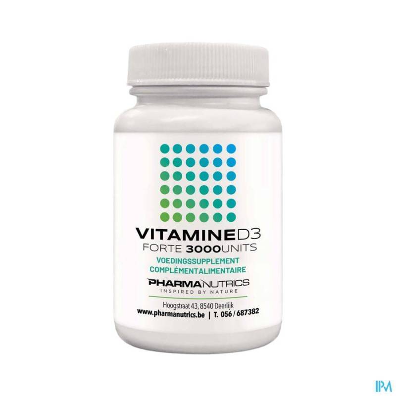 VIT D3 FORTE 3000IU CAPS 120 PHARMANUTRICS