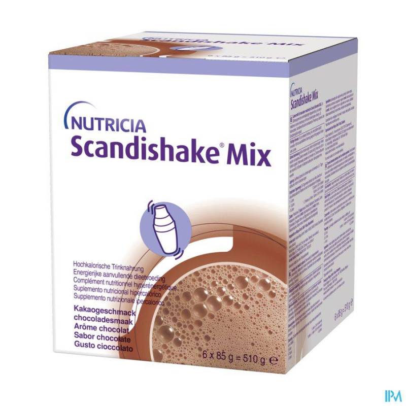 SCANDISHAKE MIX CHOCOLAT SACH 6X85G NF