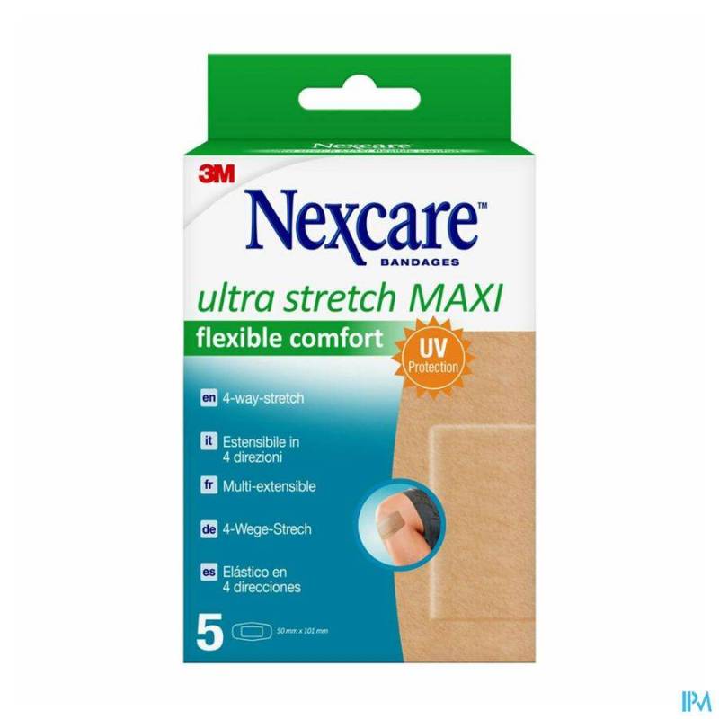 NEXCARE ULTRA STRETCH MAXI FLEX.COMF. PLEISTERS 5