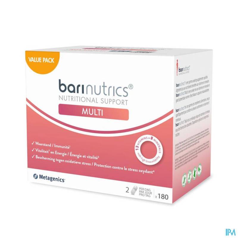 Barinutrics Multi 180 Capsules NF